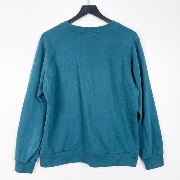 Columbia Womens XS Fleece Crew Pullover Sweater Blue - Picture 5 of 10